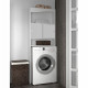 GALET Meuble WC ou machine a laver L 64 cm - Blanc mat