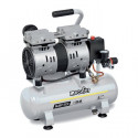 MECAFER Compresseur silencieux - 425513 - 6L  - 0,5HP - Gris