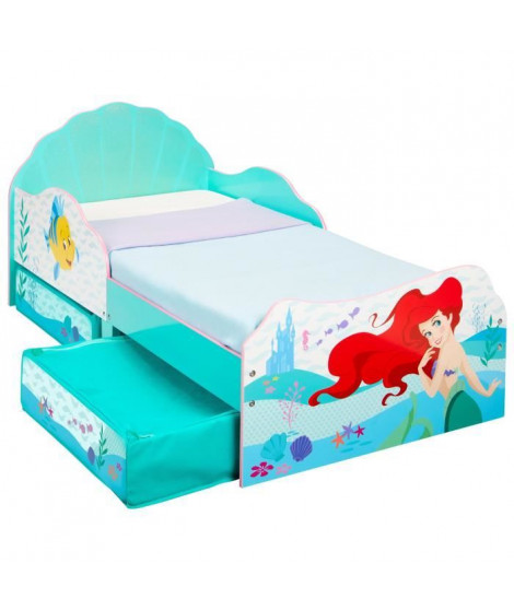 DISNEY PRINCESSES Ariel Lit avec espace de rangement sous le lit