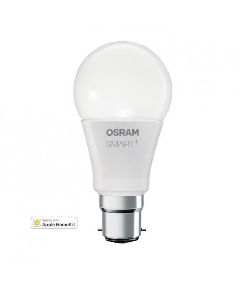 OSRAM Smart+ Ampoule LED Connectée - B22 Standard - Dimmable 16 Millions de couleurs - 10W (60W) - Compatible Bluetooth Apple…