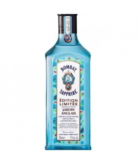 Bombay Sapphire - Jardin Anglais - Edition Limitée - London Dry Gin - 41,0 % Vol. - 70 cl - Etui