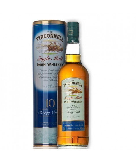 The Tyrconnell 10 ans Sherry Finish - Single Malt Irish Whiskey - 46%vol - 70cl