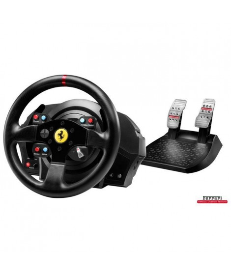 Volant de Course+Pédalier T300 Ferrari GTE PS4 - PS3 - PC