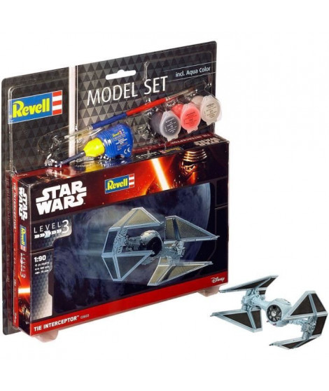REVELL Maquette Model set Star Wars Tie Interceptor 63603