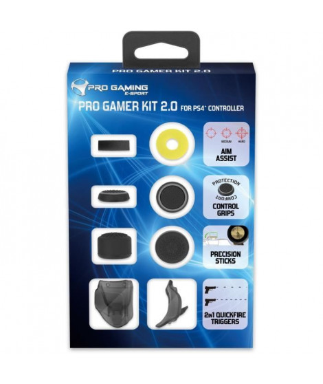 Kit Accessoires Pro Gamer 2.0 pour Manette PS4 - Subsonic