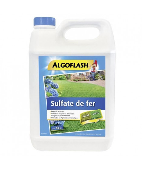 ALGOFLASH Sulfate de fer liquide - 5 L