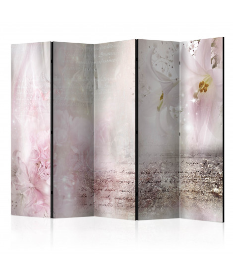 Paravent 5 volets - Delicate Lilies II [Room Dividers]