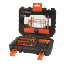 BLACK&DECKER Coffret 50 accessoires perçage vissage A7232