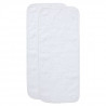 BABYCALIN Lot 2 serviettes pour matelas a langer blanc