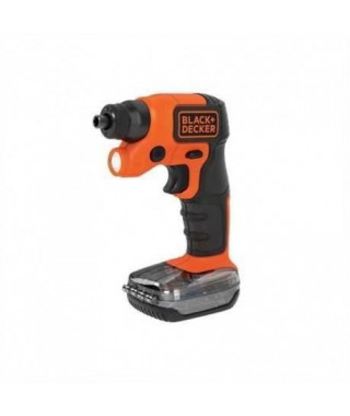 BLACK & DECKER Tournevis sans fil BDCSFS30C-QW - 3,6 V - Noir