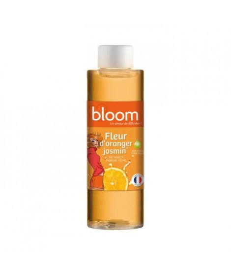 DEVINEAU Recharge pour diffuseur de parfum a froid Bloom - Fleur d'Oranger Jasmin - 150ml