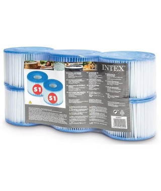 INTEX Cartouches 29011 - Lot de 6 - Pour pure spa