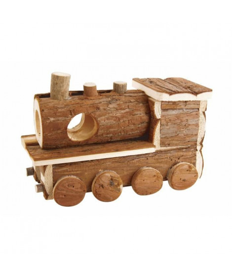 BUBIMEX Maison en bois train - Pour rongeur