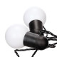 FETE-Guirlande LED d'extérieur 15 Ampoules L9m raccordable Noir Blachere Illumination