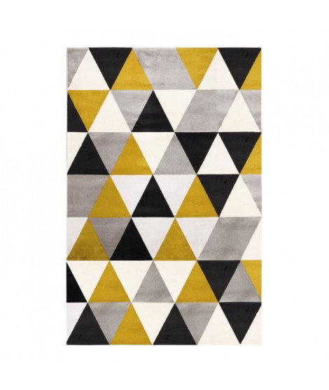 TAO SCANDI Tapis de salon - 190 x 290 cm - Polypropylene - Jaune