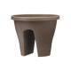 Pot de balcon Corisca - Taupe