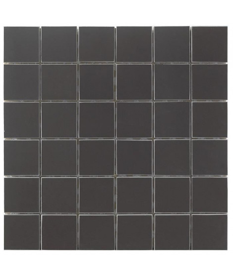 Mosaique en carrelage - 30 x 30 cm - Noir