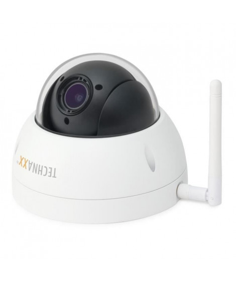 TECHNAXX Caméra de surveillance IP Speed Dôme Full HD connectée avec zoom optique TX-67