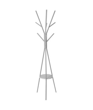 Porte manteaux en métal et MDF - Gris