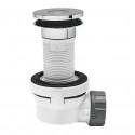 WIRQUIN Bonde de lavabo Xs Pure - Ø 32 x 100 mm - Siphon extra-plat a membrane anti-odeur