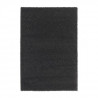 TRENDY Tapis de salon Shaggy en polypropylene - 120 x 160 cm - Noir