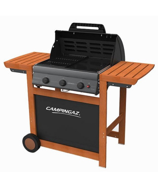 CAMPINGAZ Barbecue a gaz Adelaide 3 Woody L - Acier émaillé - 45x57 cm