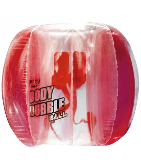 WICKED - Body Bubble Ball - Rouge - Bubble gonflable ballon football - Bubble soccer