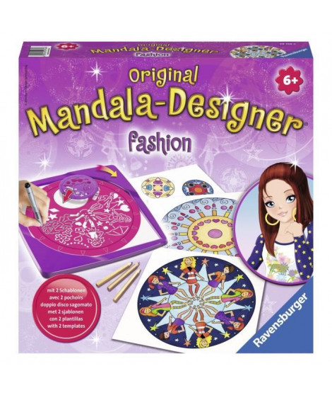 RAVENSBURGER Mandala Designer Fashion Style 2 en 1