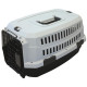 M-PETS Caisse de transport Viaggio Carrier S - 58,4x38,7x33cm - Noir et gris - Pour chien et chat