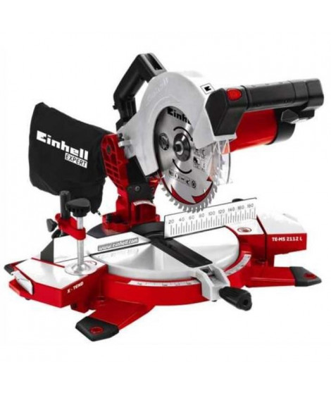 EINHELL Scie a onglet avec laser 210mm 1400W TE-SM 2112 L lame 48 dents