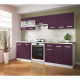 ULTRA Meuble hotte de cuisine L 60 cm - Aubergine mat