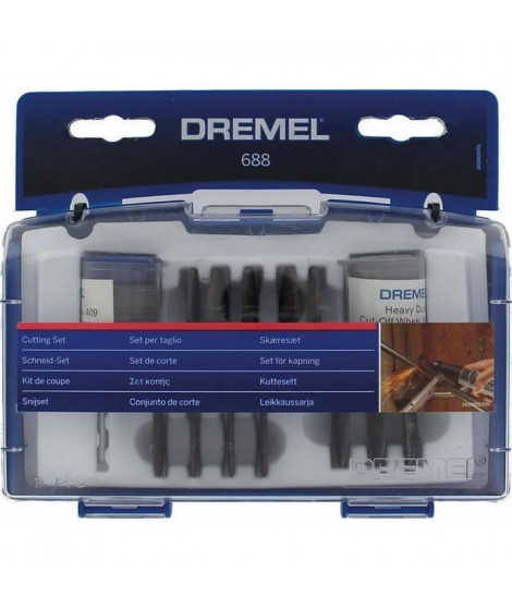 DREMEL Kit de découpe de 69 pieces 688