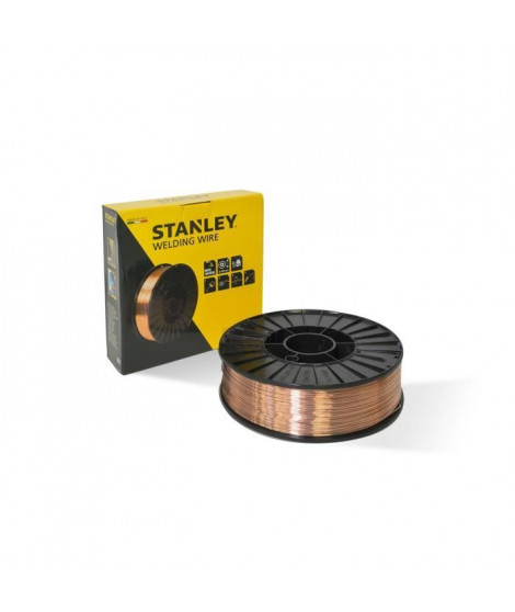 STANLEY 460646  Bobine fil acier pour soudure MIG/MAG sans gaz - Ø 0,6 mm - 5 kg