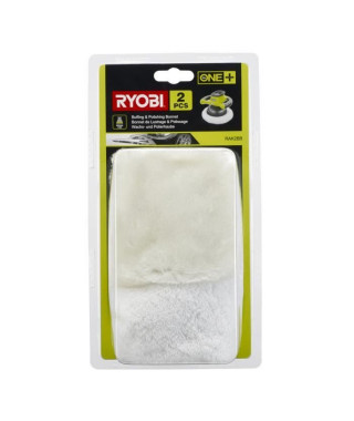 RYOBI Bonnets polissage et lustrage pour polisseuse ONE+ R18B-0