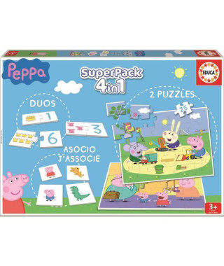 PEPPA PIG Superpack Jeux éducatifs