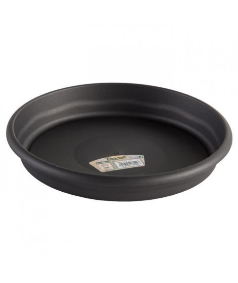 PLASTIKEN plateau rond Ø 44 cm pour pot rond - Anthracite