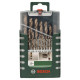 Set de 19 Forets a métaux rectifiés HSS-Cobalt - BOSCH