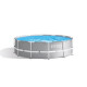 INTEX Kit Piscine Prism Frame Ronde Tubulaire - 3m66 x 99 cm - Gris