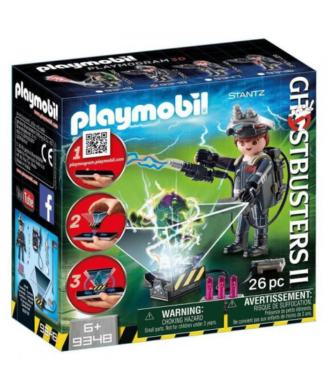 PLAYMOBIL 9348 - Ghostbuster - Playmogram 3D - Raymond Stantz