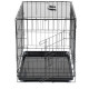 VADIGRAN Cage métallique pliable Classic - 61 x 46 x 51 cm - Noir - Pour chien
