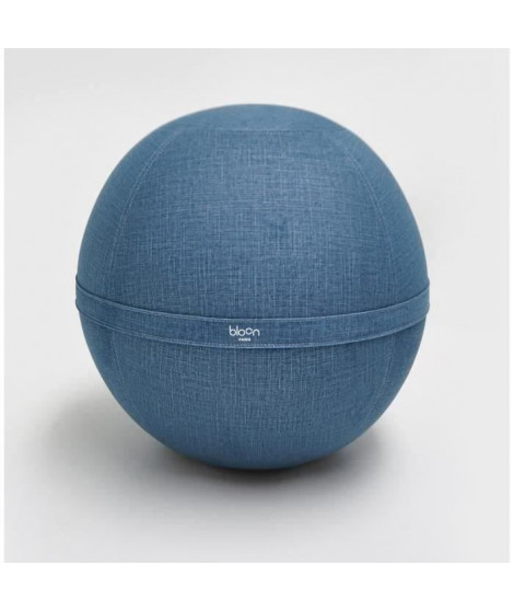 BLOON INITIAL PARIS Siege ballon Design - Tissu Polyester Bleu Océan - Ø 60cm