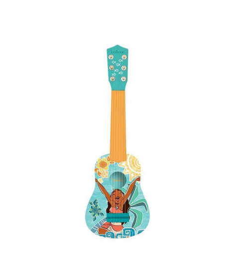 LEXIBOOK - VAIANA - Guitare Acoustique Enfant - Hauteur 53 cm