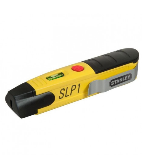 STANLEY Pointeur laser manuel 2 en 1 SLP1 - 2 fioles - 2 piles AAA LR03