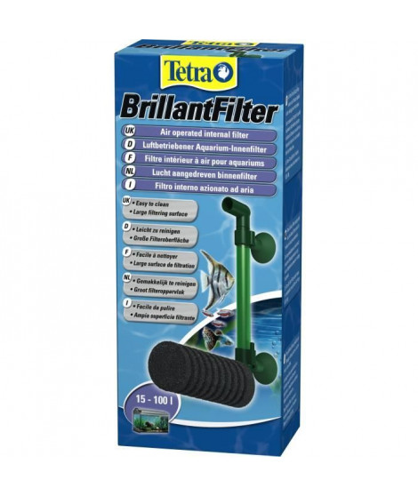 TETRA Filtre interne a air Tetra brillant filter - Pour aquarium de 50 a 100 L