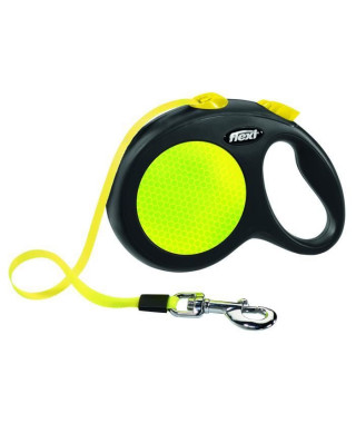 KERBL Laisse-sangle Flexi GiantNeon L - Longueur : 5 m - Poids max : 50 kg - Pour chien