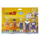 Dragon Ball Z - Set de 5 figurines 1er combat - Héros 1 - Super Saiyan Goku, Goku, Super Saiyan Vegeta, Piccolo, Super Saiyan…