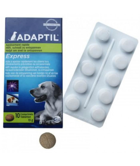 ADAPTIL Comprimés anti-stress - Boite de 10 comprimés - Pour chien