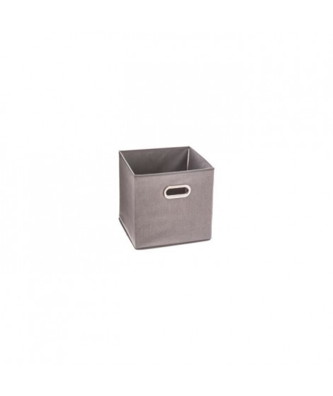 Boite de rangement - 31 x 31 cm - Gris clair chiné