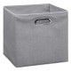 Boite de rangement - 31 x 31 cm - Gris clair chiné