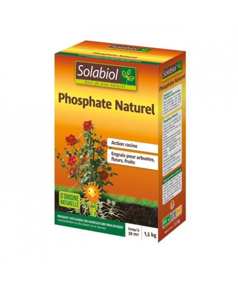 SOLABIOL SOPHO15G10 Phosphate Naturel - 1,5 Kg